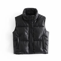 Elegante Weste für Damen | Kurz – Schwarz