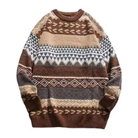 Levi | Vintage Icelandic Sweater – Kaffeebraun