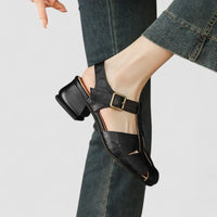 Margaretha® | Orthopädische Mary Jane Schuhe – Schwarz