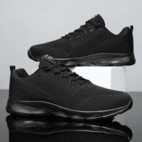 Atmungsaktive Herrenschuhe – Schwarz