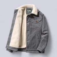 Summit Corduroy Jacket – Grau