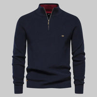 Ludvig™ - Klassischer und Zeitloser Pullover mit Hohem Tragekomfort – Marine