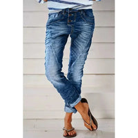 Elli™ Stretch-Hose – Mittelblau