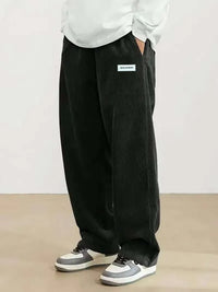Verona Corduroy Pants – Schwarz