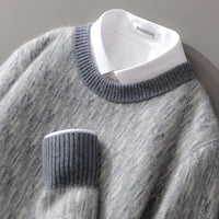 BERND - PULLOVER AUS 100% KASCHMIR – Grau