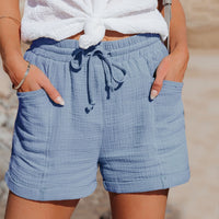 Xena - Sommerliche Freizeit-Shorts – Blau