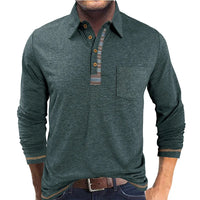 Bellford™ Langarm-Poloshirt Mit Raffiniertem Finish – Grün