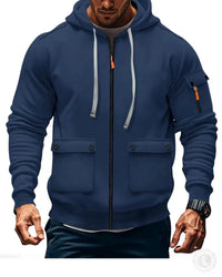 Meinrad® | Premium Robuste Militärjacke für Männer – blau