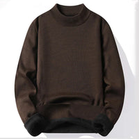Roger | Herren Strickpullover – Braun
