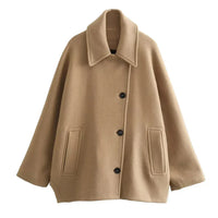 Winifred Übergroßer Wintermantel – Beige
