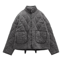Elviana® | Leichte und modische Übergangsjacke – Grau