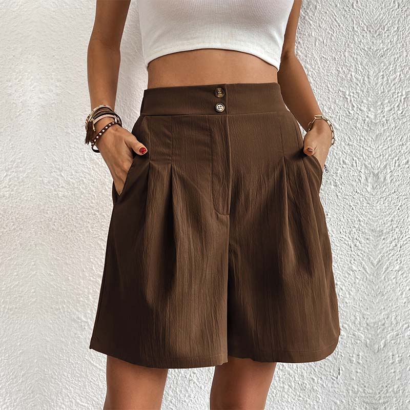 Bersha Shorts | Lässige farbige Sommer-Bermudas Damen
