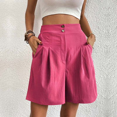 Bersha Shorts | Lässige farbige Sommer-Bermudas Damen