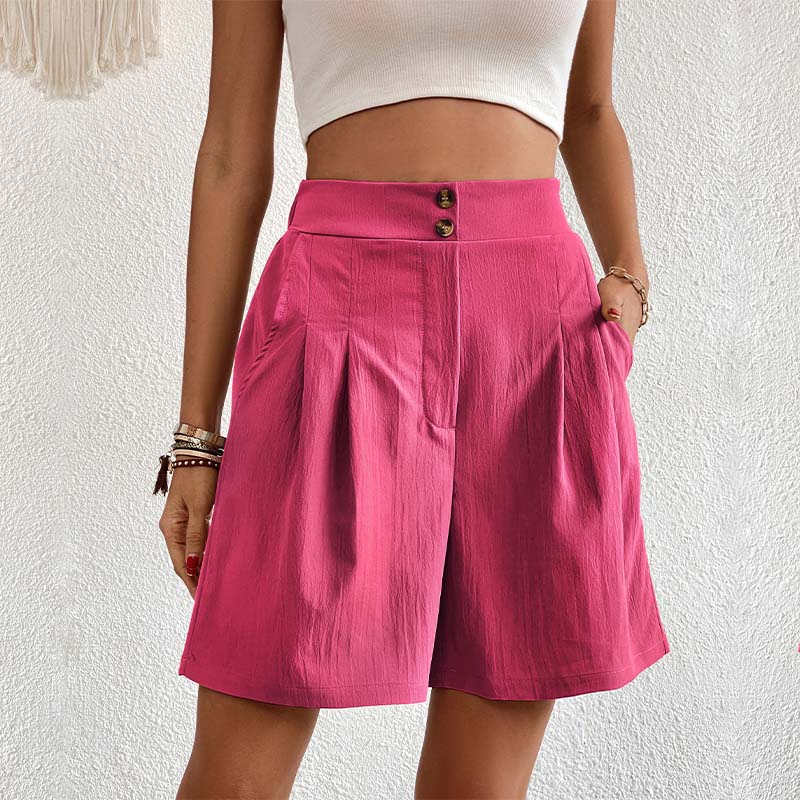 Bersha Shorts | Lässige farbige Sommer-Bermudas Damen