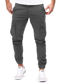 ABE - Lässige sportliche Cargo-Hose – Grau