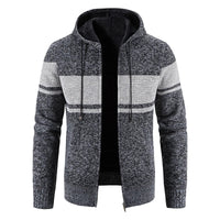Julian | Vintage Cardigan mit Reißverschluss – Dunkelgrau3