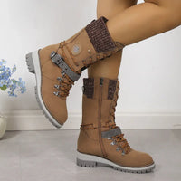 WinterHafen™ Wasserdichte Stiefel mit Weichem Fleecefutter und Rutschfester Sohle / Gemacht für die Kälte, Gedacht für Dich! – Braun