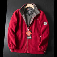 Norway™ - Premium Fleece Weste – Rot
