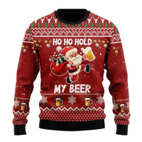 Herren-Pullover mit musterdesign | moderner schnitt – Rot 2