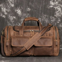 Alfie™ | Vintage Dufflebag – Braun