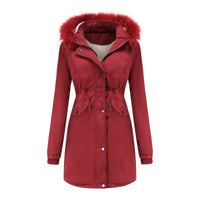 Resi | Warmer Wintermantel – Rot
