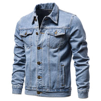 Kelvin | Trucker Jeansjacke – Blau