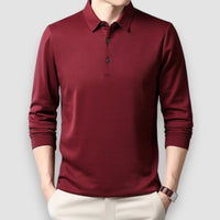 Lior | Comfortable Polo Shirt – Rot
