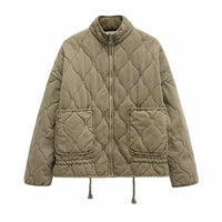 Elviana® | Leichte und modische Übergangsjacke – Olivgrün