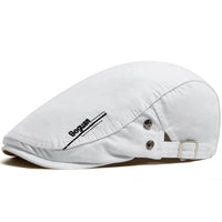 Beeckhoven™ | Vintage-Basecap mit Knoten-Design – Weiß