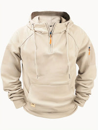 Hoodie Herren Warm Mit Kapuze | Casual & Funktional – Aprikose
