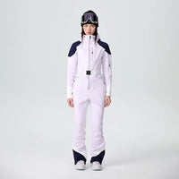 Damen Stylische Skianzug | Winter – Hellviolett