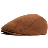 Unisex Vintage Baskenmütze | Klassisch – Camel