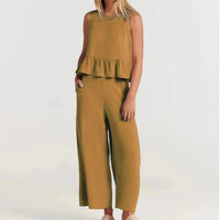Sophia Set – Eleganz und Komfort für den Alltag – Dunkelgelb