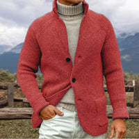 Jett - STRICKCARDIGAN IM GROBEN STRICKLOOK – Rot