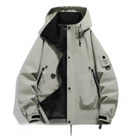 Herren Jacke | Lockeren Schnitt geeignet für Winterlagen – Grün