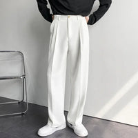 Milan Wide Fit Pantalon – Hellgrau