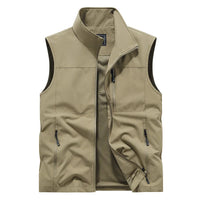Oliver | Leichte Outdoor-Weste – Khaki