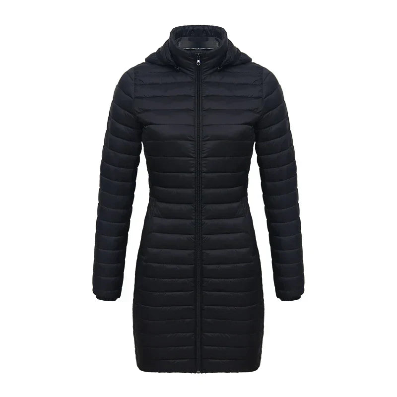 Rosi - Kuschelige lange Parka Jacke