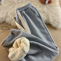 Aria Fleece-Lined Lounge Pants – Grau