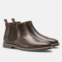 Elias | Zeitlose Chelsea-Stiefel – Dunkelbraun