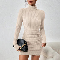 Jennifer™ | Elegantes Kleid – Beige