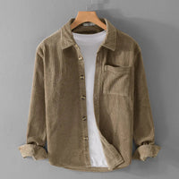 Pascal | Essential Herbstliches Hemd – Khaki