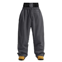 Unisex-Skihose im Cargo-Stil | locker geschnitten – Grau