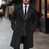 Jude™ | Schicker Herren Trenchcoat – Schwarz
