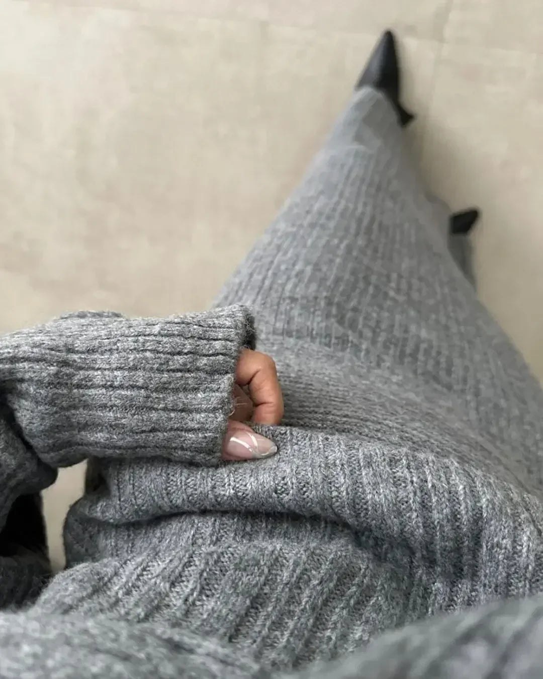 Rersahlha | Herbst-Winter Off-Shoulder Strickset für Damen