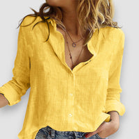 Lilly | Elegante Bluse – Gelb
