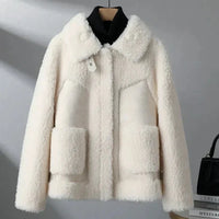 Sofia Fleece Jacket – Beige