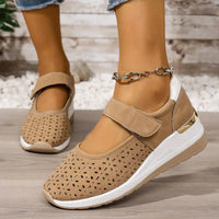 Thea - Damen Luftige Orthopädische Sommerschuhe mit Fußbett – Camel