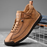 CHRISTIAN - HANDGEFERTIGTE LEDERSCHUHE – Braun