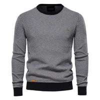 Bednorz - Pullover Mit Karomuster – Grau